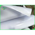 Moisture Waterproof 200gsm 250gsm 300gsm Cardboard Paper Roll / One Side Glossy Photo Paper Rolls For Printing Photo for sale