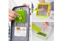 China Kitchen Tools Vegetable Fruit Chopper Slicer Manual Vegetable Grater Cutter Set supplier