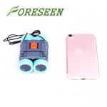 Rain Proof Kids Plastic Binoculars , Handwheel Focusing Youth Binoculars With Compass 8x21