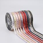 Heart Shape Design Satin Ribbon For Gift Wrapping Christmas Decoration 10mm Width for sale