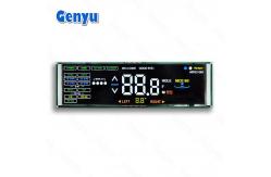 China Black VA LCD Display Seven Segment 5V LCD Screen For Golf Equipment supplier
