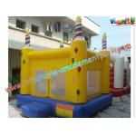 Waterproof Commercial Bouncy Castles 3x3M With Slide