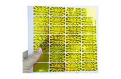 China Custom Watermark Hologram Tamper Proof Seal Stickers supplier