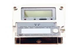 China AMR DLMS System Smart Electric Meters Single Phase Two Wires PLC RS485 Communication supplier
