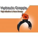 OEM 360 Degrees Rotation Hydraulic Grapple For 4-55tons Excavator for sale