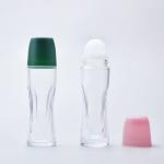 65ml Essential Oil Roller Bottles Glass Material For Skincare for sale
