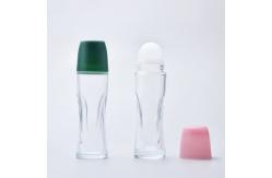 China 65ml Empty Deodorant Roller Bottles With Plastic Roller Ball supplier