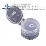 Manufacturers Hand Soap Plastic Flip Spout Cap Bottle Screw Flip Top Cap On Sale for sale