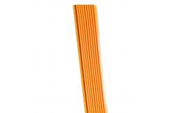 China Orange Yellow PE Profile Recyclable Plastic Door Edge Trim supplier