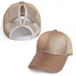 Elegant Design Custom Glitter Trucker Hat , Beautiful Womens Trucker Cap