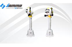China APP Management Panda Virtual Simulator , Adjustable Height 9DVR Simulator supplier