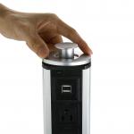 Reliable Kitchen Pop Up Power Sockets , Pop Up Power Outlet Reliable Design