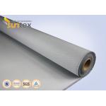 Satin Weave Polyurethane Coated Fiberglass Fabric for Fabric expansion joint for sale