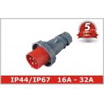 3 Phase16A 32A Industrial Plugs And Socket In Pin And Sleeve Connectors for sale