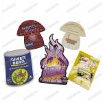 Customized Printing Matt/ Glossy Surface Die Cut Bags for 3.5g 7g