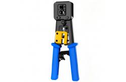 China Alloy Practical Network Cable Crimping Tool , Multipurpose CAT Cable Crimper supplier