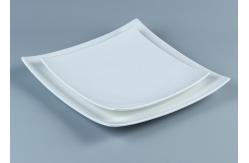 China OEM ODM High Temperature Square Ceramic Dinnerware Sets supplier