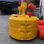 High Visibility Yellow/Red/Green Plastic Buoy  Impact Resistant 1550mm Focal Plane Height for sale