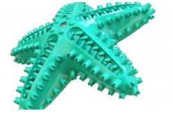 China Pet Starfish Squeaky Toy Teeth Cleaning Bite Resistant Dog Toy supplier