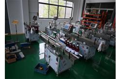 China Self Adhesive Labeling Machines Labeler PLC control, wine bottles labeling, cans labeling supplier