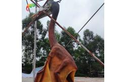 China 4M Height Giant Animatronic Simulation Quetzalcoatlus Dinosaur Model For Outdoor Exhibition supplier