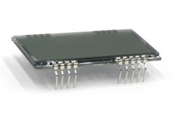 China Reflective Metal Pin TN LCD Display 7 Segment Customized Size Module supplier