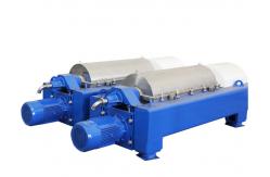 China Large Capacity Automatic Solid Liquid Separator Decanter Centrifuge / Seperationg Machine supplier