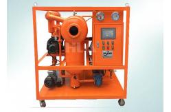 China Moveable Vacuum Transformer Oil Purifier Machine With Touch Screen Control Panel supplier