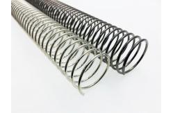 China 1-1/4 Gold Plated / Nylon Covered Twin Loop Bookbinding Wire supplier