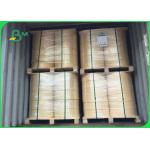 Food Grade 60g Brown Straw Paper Rolls For Straw Drinking Paper for sale