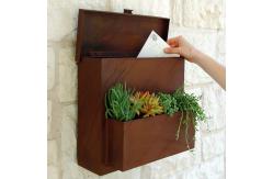 China Custom Mailbox Garden Metal Ornaments Weather Resistant supplier