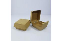China CMYK Recyclable Compostable Burger Box Custom Take Away Fast Food Packaging supplier