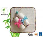 Colorful Baby Boo Bamboo Wipes , Double Terry Layer Washable Baby Wipes for sale