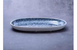 China HS 3924100000 Odorless Melamine Plate Set With Decals supplier