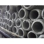 Stainless Steel Folded Filter Element High Porosity High Dirt Holding Capacity for sale