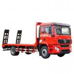 Shacman 4x2 8ton Excavator Loader Loading Tow Wrecker Flatbed Cargo Truck for sale
