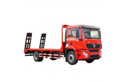 China Shacman 4x2 8ton Excavator Loader Loading Tow Wrecker Flatbed Cargo Truck supplier