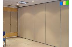 China Modern Melamine Surface Folding Partition Walls / Sound Proof Room Partitions supplier