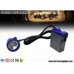 4000lux Strong LED Mining Light , Emergency Mining Headlamp With 6.6Ah 3.7V Li Ion Battery for sale
