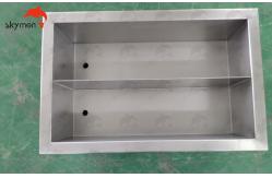 China Firearms Bullet Ultrasonic Gun Cleaner 30mins Timer With Baskets Single/Double Tank supplier