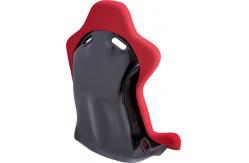 China JBR1065 Red Fabric Sport Racing Seats With Adjuster / Slider Car Seats supplier