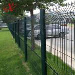 Customized Size 3D Curved Wire Mesh Fence Welded 200x50mm Powder Coated for sale