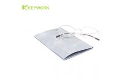 China Side-Trapezoid Tri Fold Metal Reading Optical Glasses Case Resit Compression Factory supplier