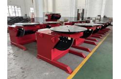 China 2000kg Automatic Pipe Welding Positioner Turntable With Hand Control Box And Foot Pedal supplier