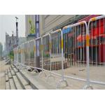 Hot Dip Galvanized Temporary Mesh Fencing Crowd Control Barrier Barrier Stand for sale