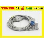 Medical Datex Cardiocap Round 10pin 5 leadwires ECG Cable For Patient Monitor for sale