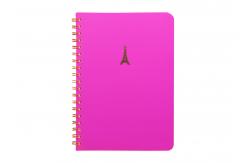 China Cardboard Spiral Bound Book Printing , Custom Notebooks Office Supply supplier