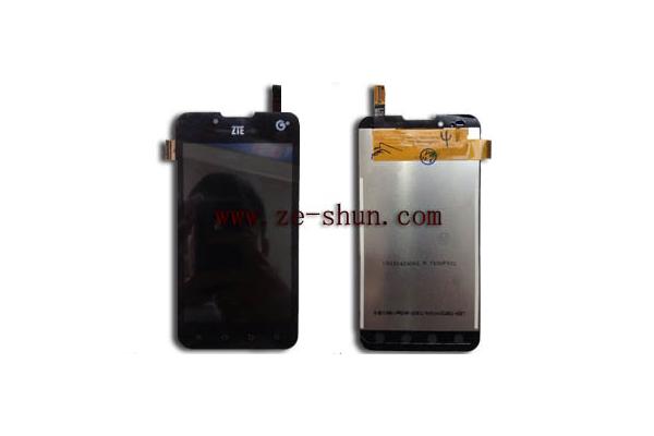 Cell Phone LCD Screen Replacement For ZTE U877 Complete Black