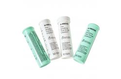 China Supply Customized Logo Design Empty Vitamin C Plus Effervescent Tablet Tube With Cap supplier