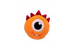 China Washable 15cm Fold Plush Eye Mask Bag For Travel supplier